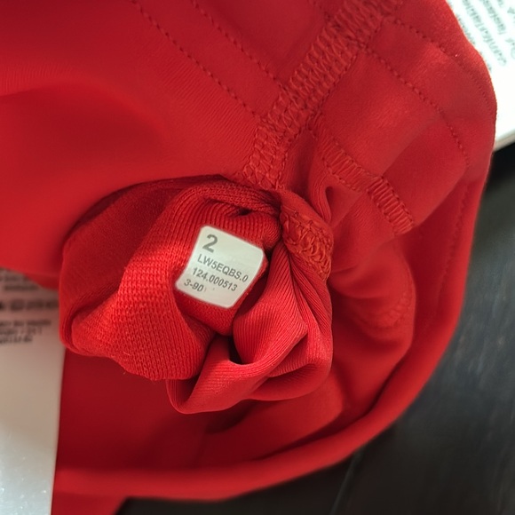 LULULEMON WUNDER TRAIN HR LEGGINGS 28” IN HOT HEAT SZ 2 NWT - Picture 7 of 7